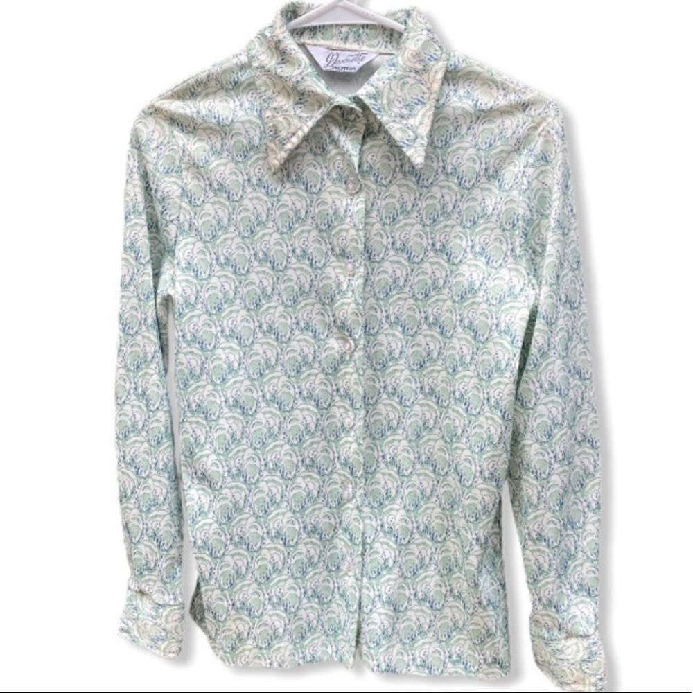 Vintage Devonette Polyester Blouse